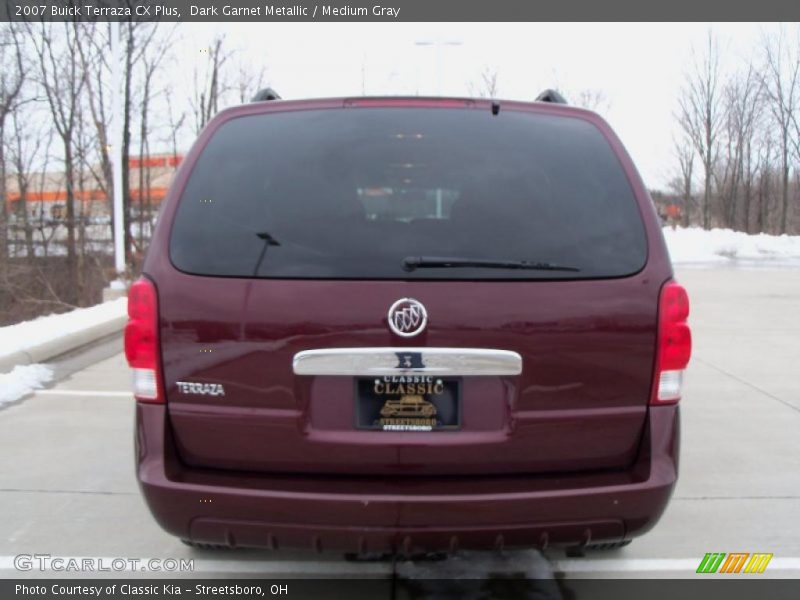 Dark Garnet Metallic / Medium Gray 2007 Buick Terraza CX Plus