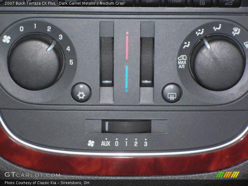 Controls of 2007 Terraza CX Plus