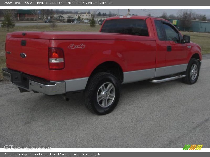 Bright Red / Medium/Dark Flint 2006 Ford F150 XLT Regular Cab 4x4
