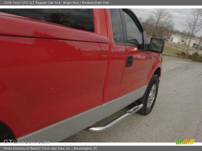 Bright Red / Medium/Dark Flint 2006 Ford F150 XLT Regular Cab 4x4