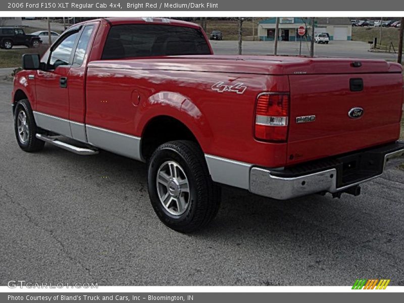 Bright Red / Medium/Dark Flint 2006 Ford F150 XLT Regular Cab 4x4