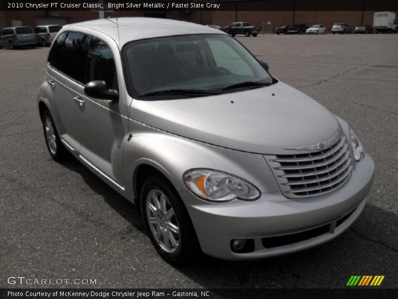 Bright Silver Metallic / Pastel Slate Gray 2010 Chrysler PT Cruiser Classic