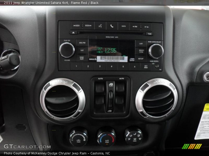 Flame Red / Black 2011 Jeep Wrangler Unlimited Sahara 4x4