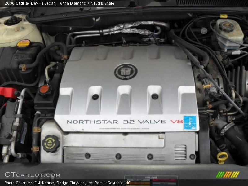 White Diamond / Neutral Shale 2000 Cadillac DeVille Sedan