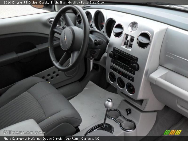 Bright Silver Metallic / Pastel Slate Gray 2010 Chrysler PT Cruiser Classic