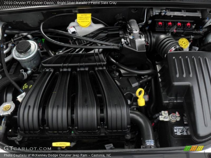 Bright Silver Metallic / Pastel Slate Gray 2010 Chrysler PT Cruiser Classic