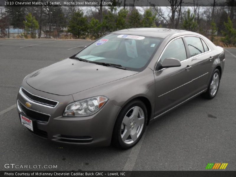 Mocha Steel Metallic / Ebony 2010 Chevrolet Malibu LT Sedan