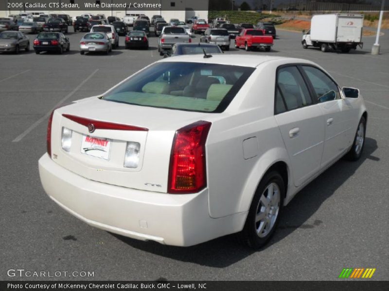 White Diamond / Cashmere 2006 Cadillac CTS Sedan