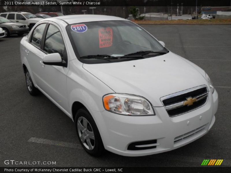Front 3/4 View of 2011 Aveo LT Sedan