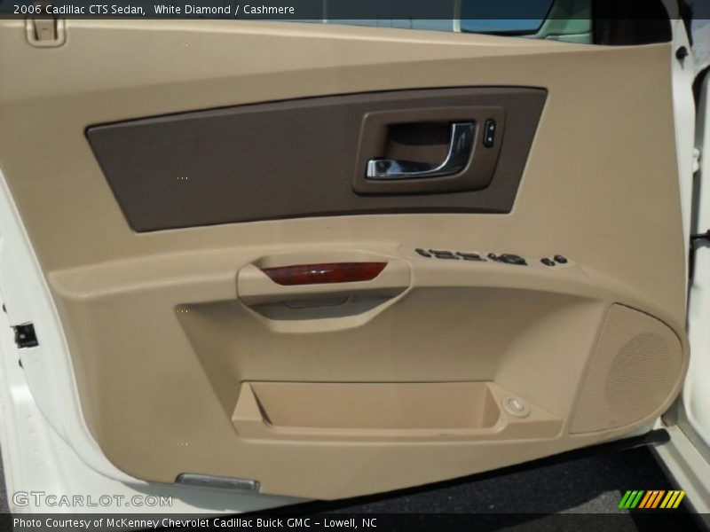 White Diamond / Cashmere 2006 Cadillac CTS Sedan
