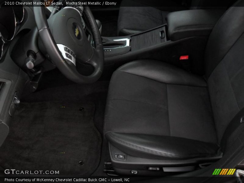 Mocha Steel Metallic / Ebony 2010 Chevrolet Malibu LT Sedan