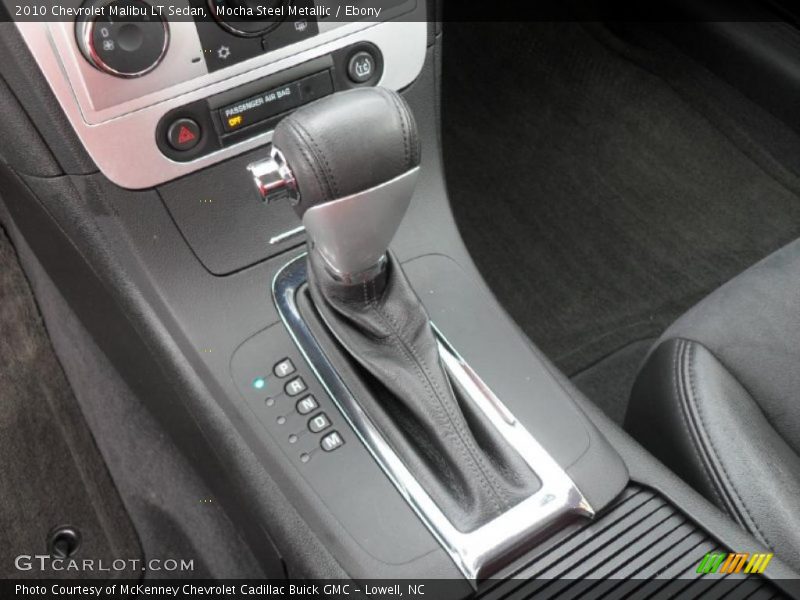 Mocha Steel Metallic / Ebony 2010 Chevrolet Malibu LT Sedan