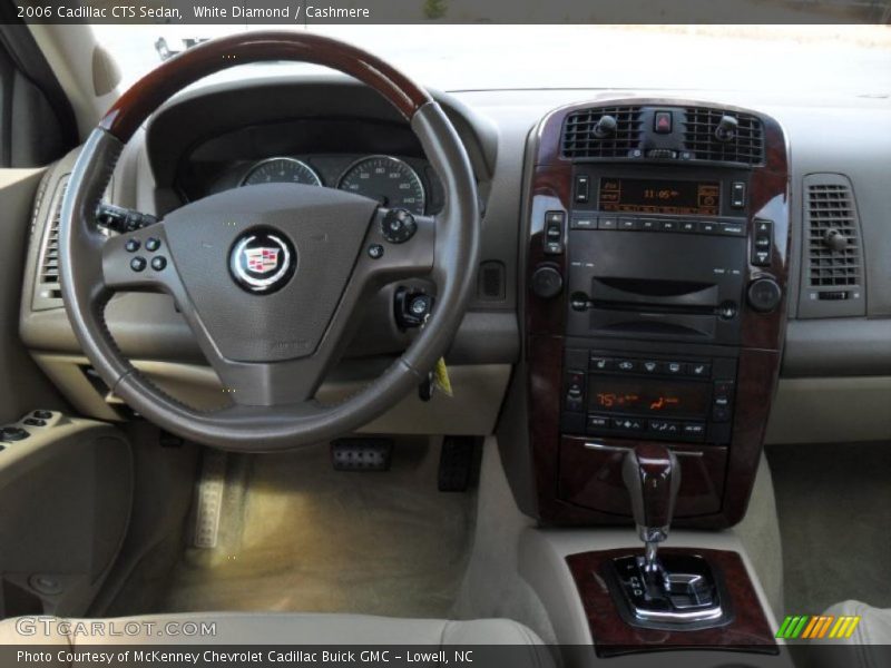White Diamond / Cashmere 2006 Cadillac CTS Sedan