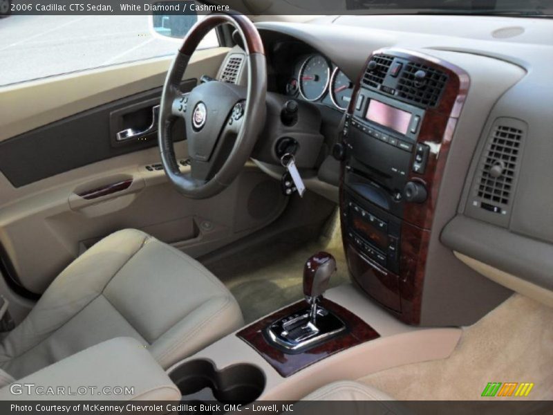 White Diamond / Cashmere 2006 Cadillac CTS Sedan