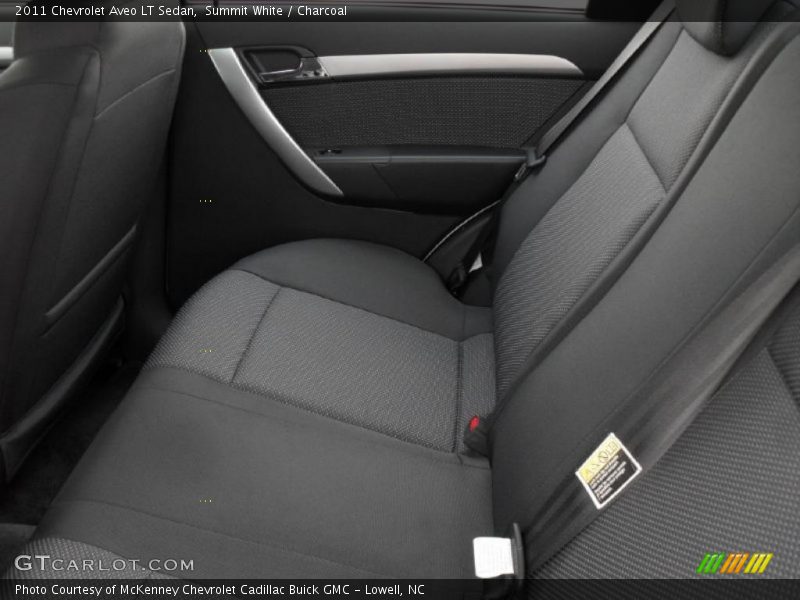 Summit White / Charcoal 2011 Chevrolet Aveo LT Sedan
