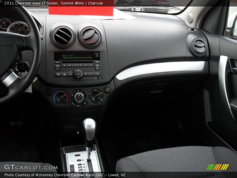 Summit White / Charcoal 2011 Chevrolet Aveo LT Sedan