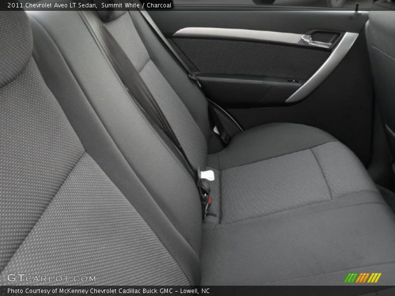 Summit White / Charcoal 2011 Chevrolet Aveo LT Sedan
