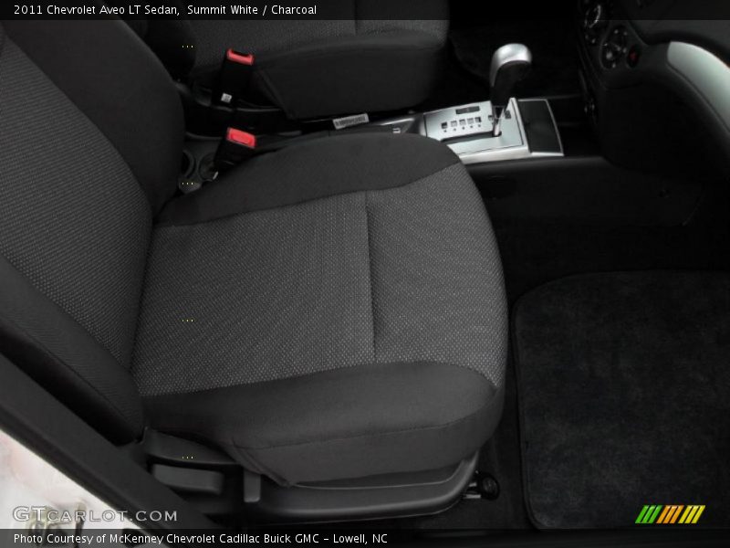 Summit White / Charcoal 2011 Chevrolet Aveo LT Sedan
