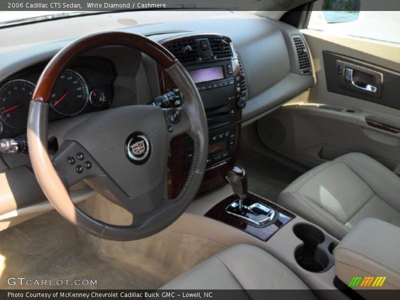 White Diamond / Cashmere 2006 Cadillac CTS Sedan
