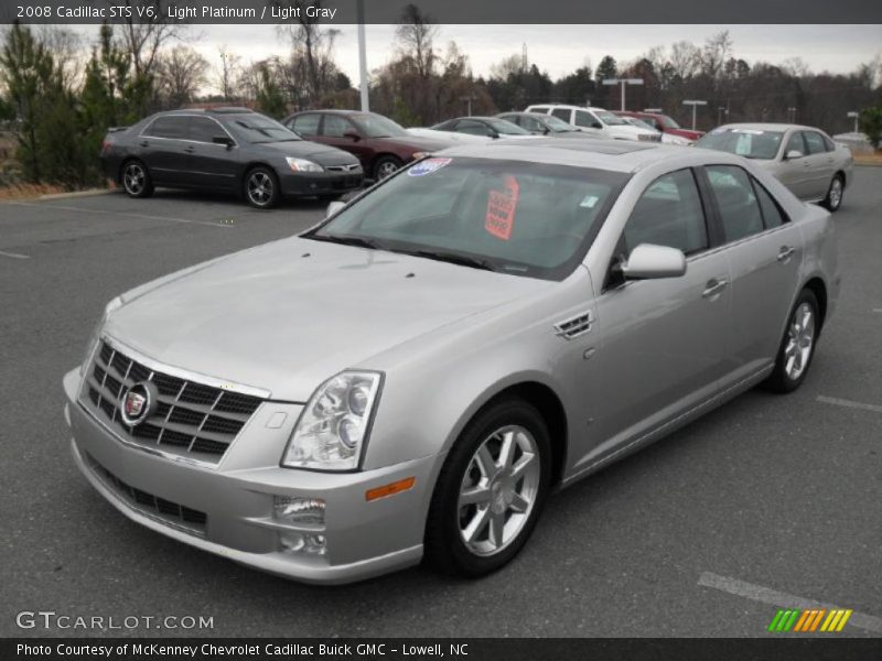 Light Platinum / Light Gray 2008 Cadillac STS V6