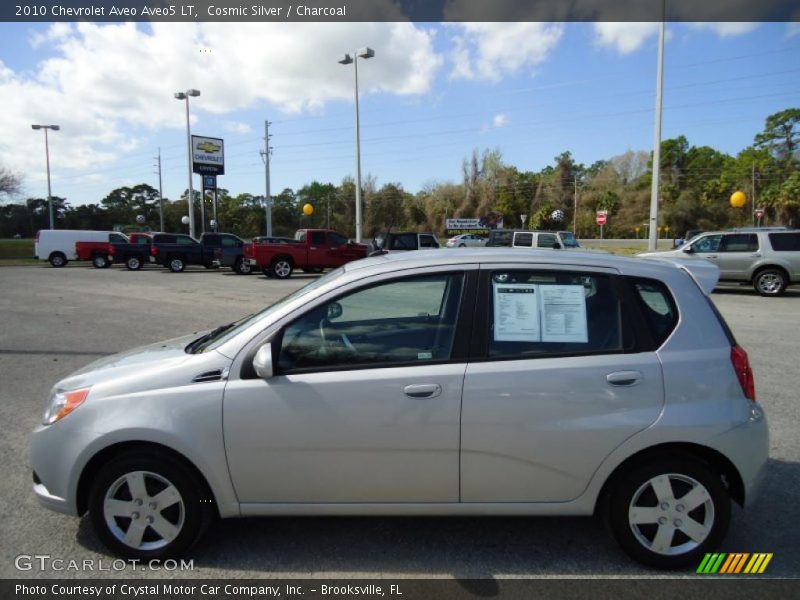 Cosmic Silver / Charcoal 2010 Chevrolet Aveo Aveo5 LT