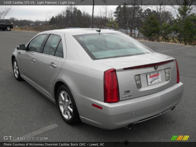 Light Platinum / Light Gray 2008 Cadillac STS V6