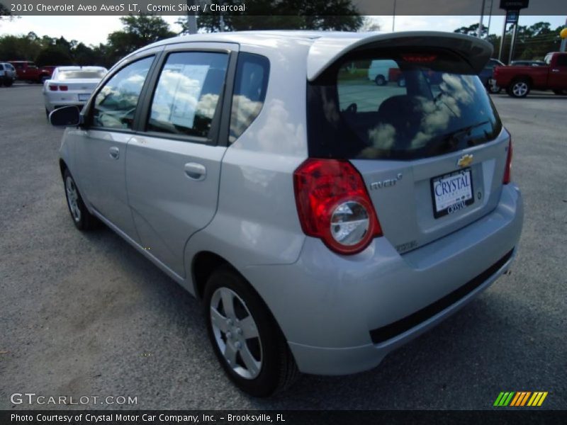 Cosmic Silver / Charcoal 2010 Chevrolet Aveo Aveo5 LT