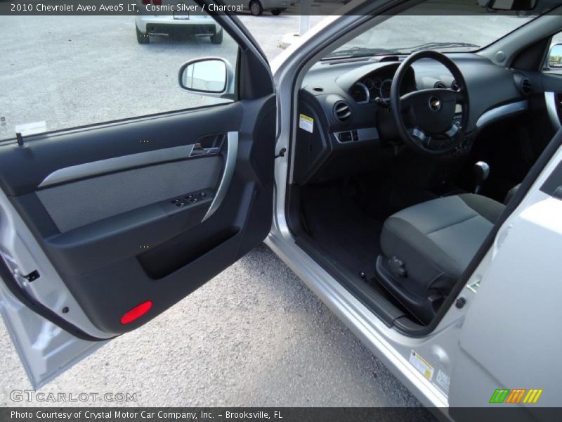 Cosmic Silver / Charcoal 2010 Chevrolet Aveo Aveo5 LT