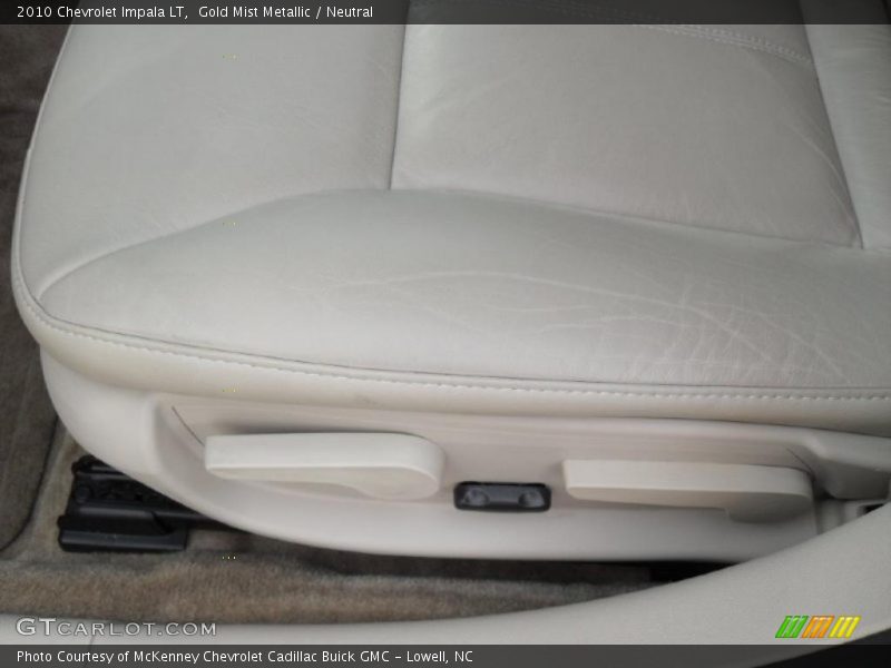 Gold Mist Metallic / Neutral 2010 Chevrolet Impala LT