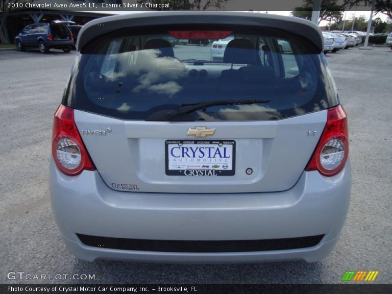 Cosmic Silver / Charcoal 2010 Chevrolet Aveo Aveo5 LT