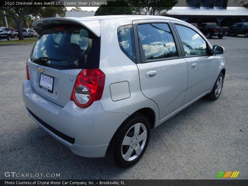 Cosmic Silver / Charcoal 2010 Chevrolet Aveo Aveo5 LT