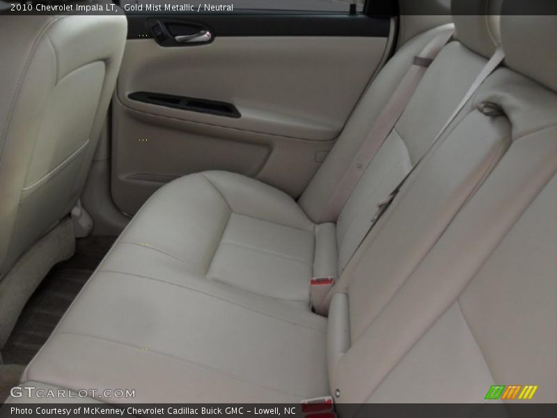 Gold Mist Metallic / Neutral 2010 Chevrolet Impala LT