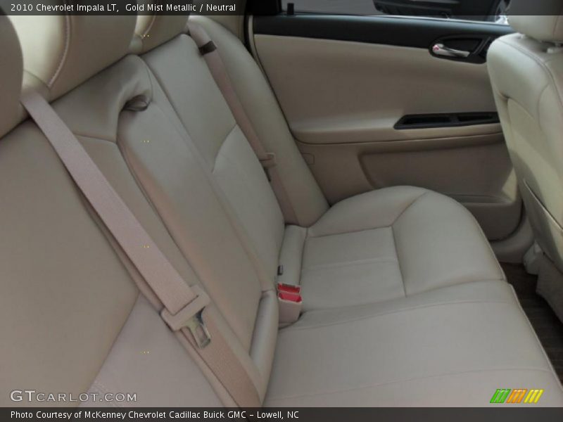Gold Mist Metallic / Neutral 2010 Chevrolet Impala LT