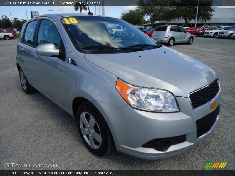 Cosmic Silver / Charcoal 2010 Chevrolet Aveo Aveo5 LT