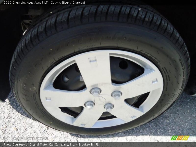 Cosmic Silver / Charcoal 2010 Chevrolet Aveo Aveo5 LT