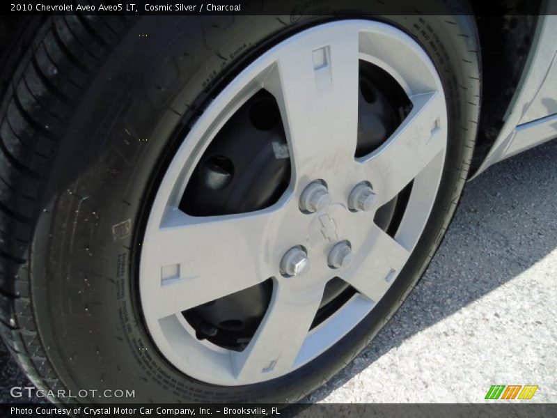 Cosmic Silver / Charcoal 2010 Chevrolet Aveo Aveo5 LT