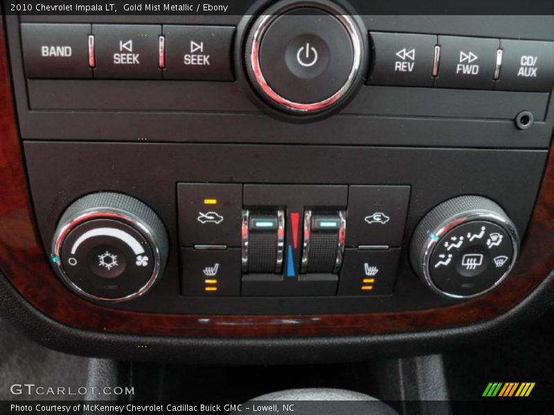 Gold Mist Metallic / Ebony 2010 Chevrolet Impala LT