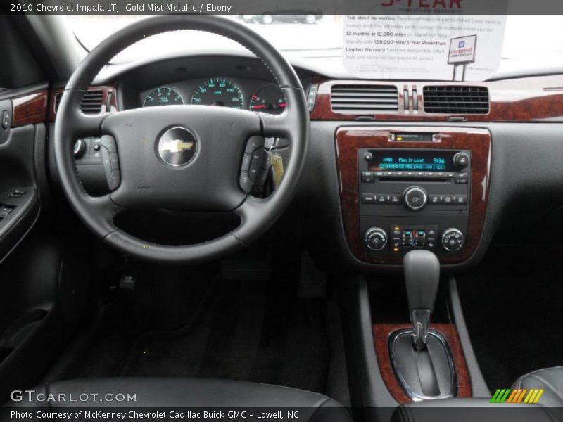 Gold Mist Metallic / Ebony 2010 Chevrolet Impala LT