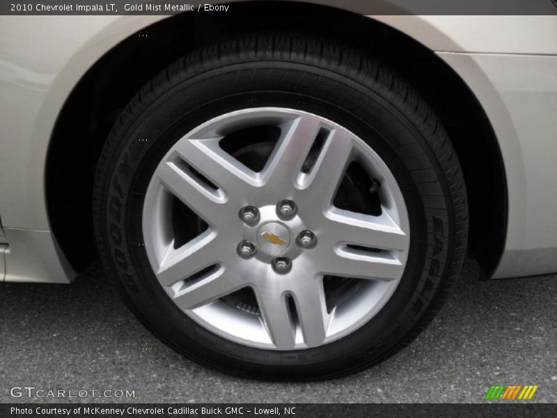 Gold Mist Metallic / Ebony 2010 Chevrolet Impala LT