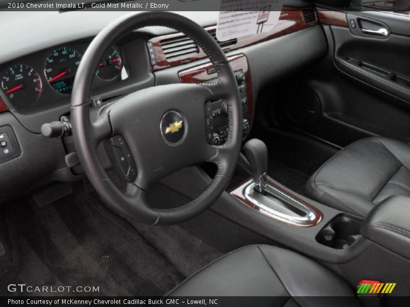 Gold Mist Metallic / Ebony 2010 Chevrolet Impala LT