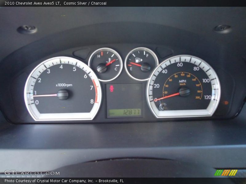 Cosmic Silver / Charcoal 2010 Chevrolet Aveo Aveo5 LT