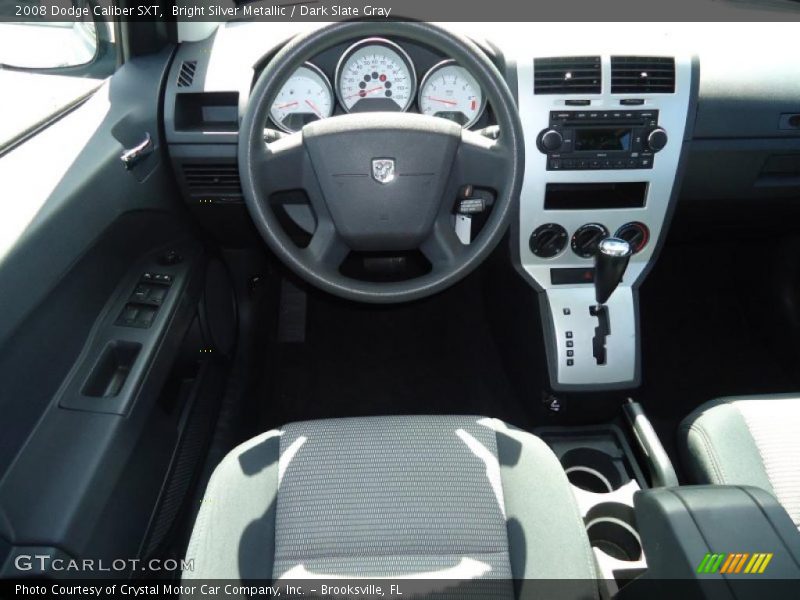 Bright Silver Metallic / Dark Slate Gray 2008 Dodge Caliber SXT