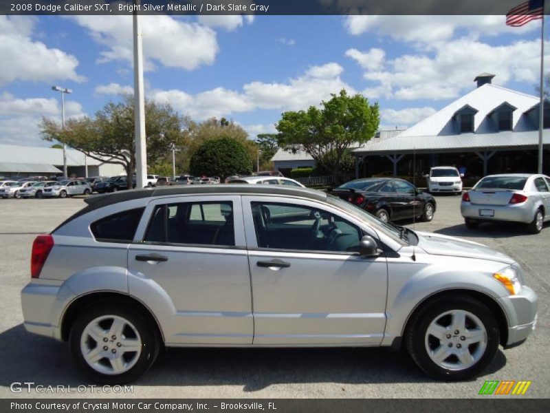 Bright Silver Metallic / Dark Slate Gray 2008 Dodge Caliber SXT