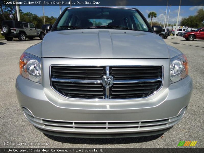 Bright Silver Metallic / Dark Slate Gray 2008 Dodge Caliber SXT