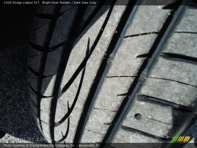 Bright Silver Metallic / Dark Slate Gray 2008 Dodge Caliber SXT