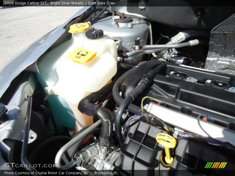 Bright Silver Metallic / Dark Slate Gray 2008 Dodge Caliber SXT