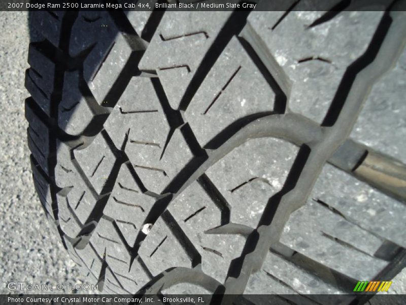 Brilliant Black / Medium Slate Gray 2007 Dodge Ram 2500 Laramie Mega Cab 4x4