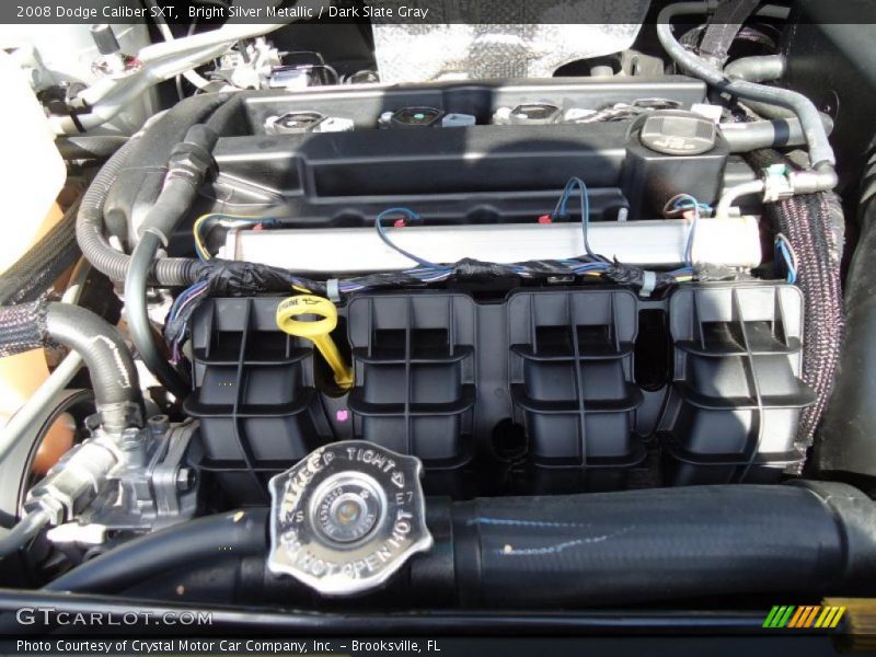 Bright Silver Metallic / Dark Slate Gray 2008 Dodge Caliber SXT