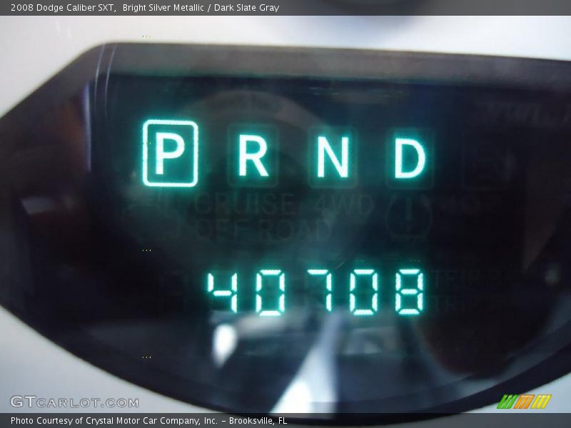 Bright Silver Metallic / Dark Slate Gray 2008 Dodge Caliber SXT