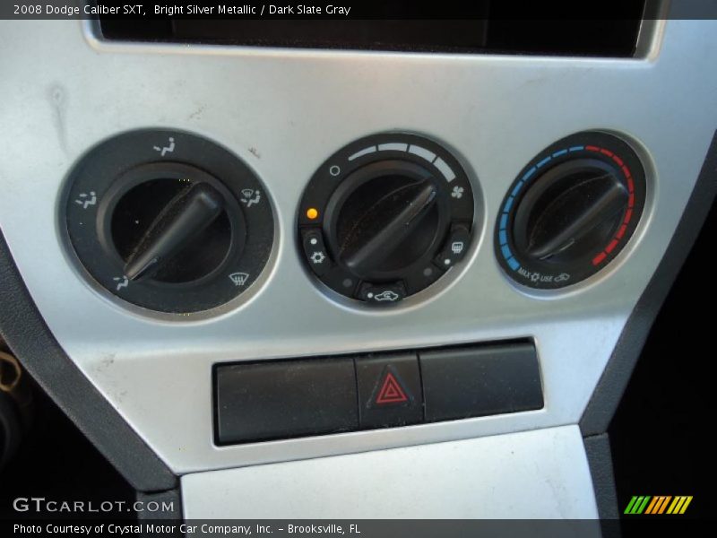 Bright Silver Metallic / Dark Slate Gray 2008 Dodge Caliber SXT